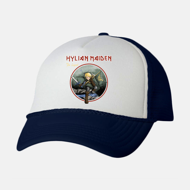 Hylian Maiden-Unisex-Trucker-Hat-retrodivision