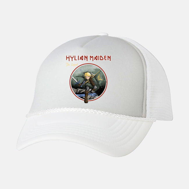 Hylian Maiden-Unisex-Trucker-Hat-retrodivision