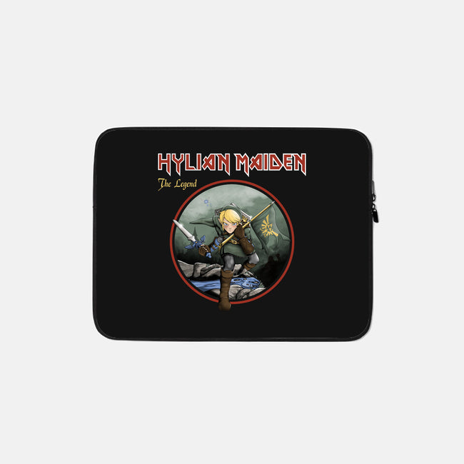 Hylian Maiden-None-Zippered-Laptop Sleeve-retrodivision