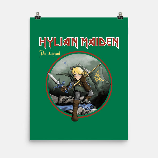 Hylian Maiden-None-Matte-Poster-retrodivision