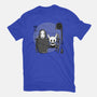 Hollow Face-Womens-Fitted-Tee-Ca Mask