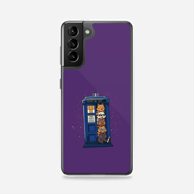 Tardis Cats-Samsung-Snap-Phone Case-tobefonseca