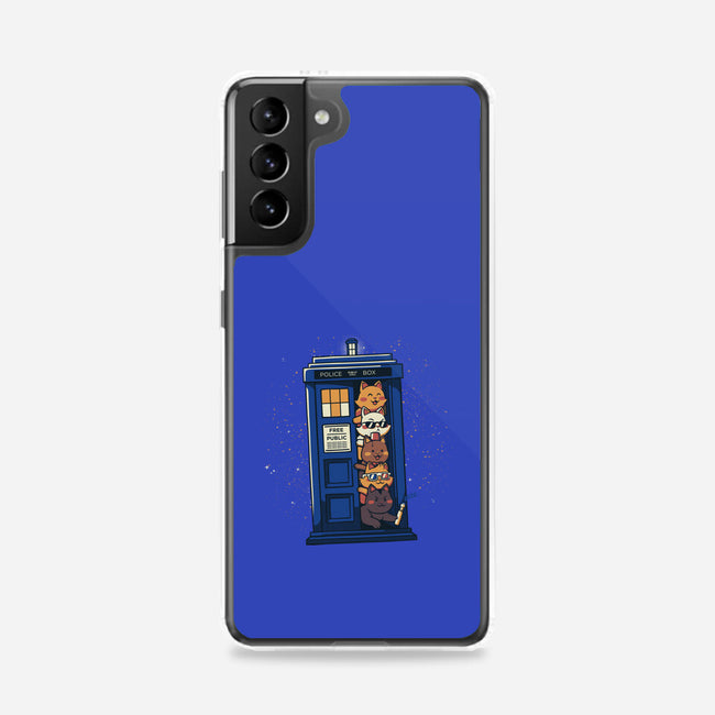 Tardis Cats-Samsung-Snap-Phone Case-tobefonseca