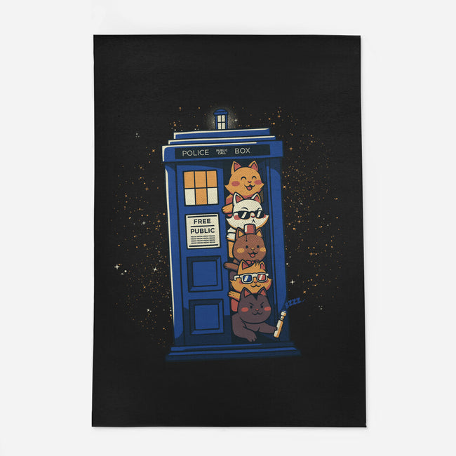 Tardis Cats-None-Indoor-Rug-tobefonseca