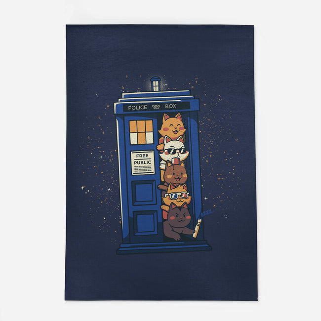 Tardis Cats-None-Indoor-Rug-tobefonseca