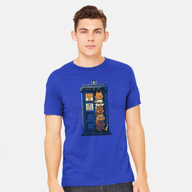 Tardis Cats-Mens-Heavyweight-Tee-tobefonseca