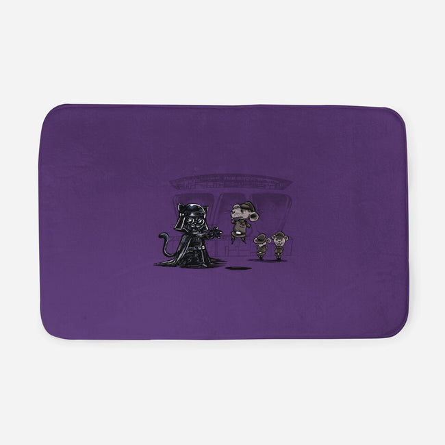 Cat Vader-None-Memory Foam-Bath Mat-zascanauta