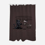 Cat Vader-None-Polyester-Shower Curtain-zascanauta