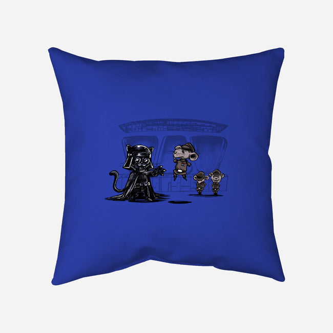 Cat Vader-None-Removable Cover w Insert-Throw Pillow-zascanauta