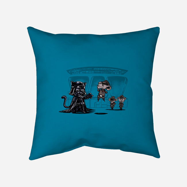 Cat Vader-None-Removable Cover w Insert-Throw Pillow-zascanauta