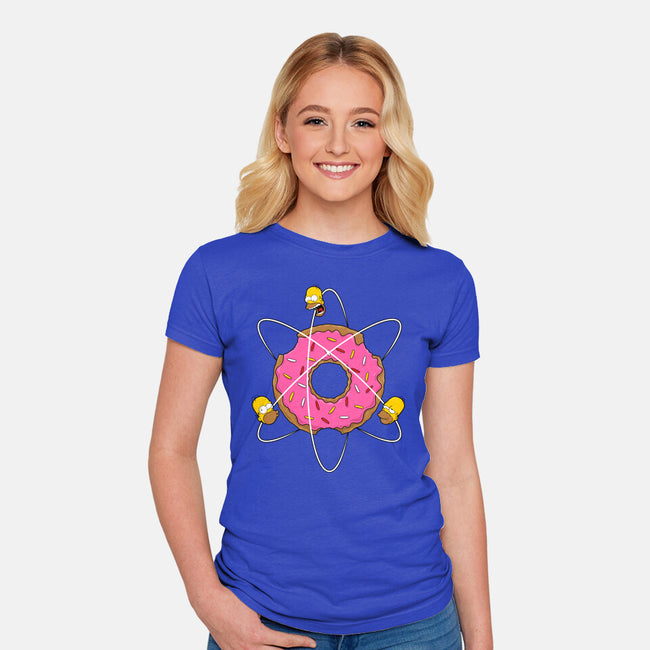 Homer's Science-Womens-Fitted-Tee-Umberto Vicente