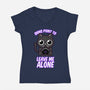 Most Magic 8 Ball-Womens-V-Neck-Tee-SubBass49