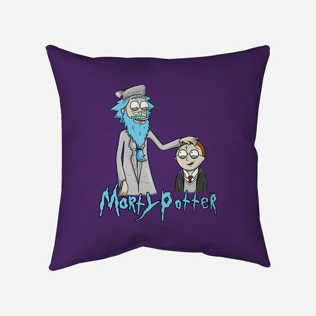 Morty Potter-None-Removable Cover-Throw Pillow-Umberto Vicente