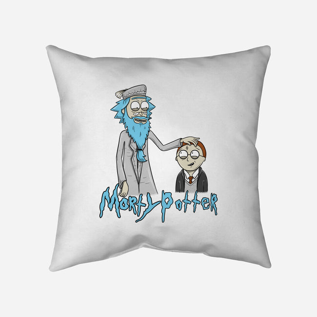 Morty Potter-None-Removable Cover-Throw Pillow-Umberto Vicente