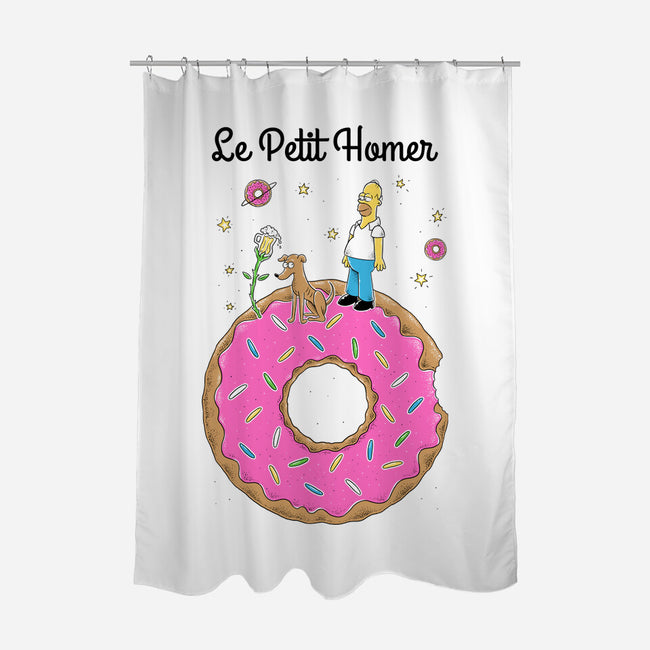 Le Petit Simpsons-None-Polyester-Shower Curtain-Umberto Vicente