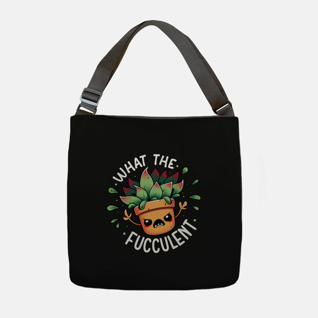 Raging Succulent-None-Adjustable Tote-Bag-Snouleaf