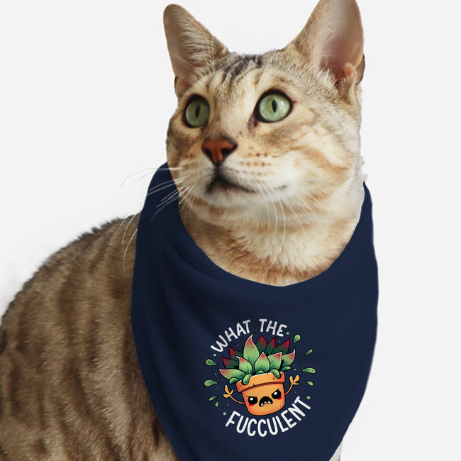 Raging Succulent-Cat-Bandana-Pet Collar-Snouleaf