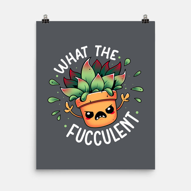 Raging Succulent-None-Matte-Poster-Snouleaf