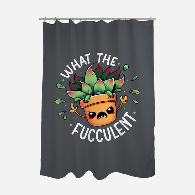 Raging Succulent-None-Polyester-Shower Curtain-Snouleaf