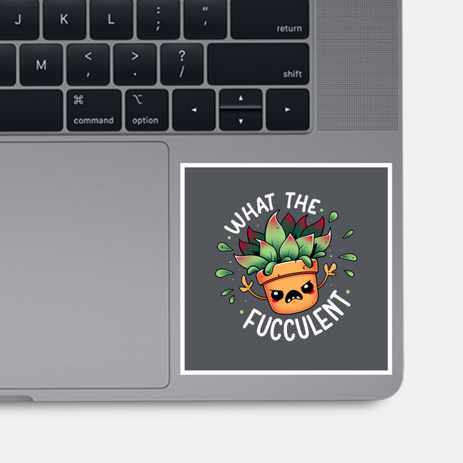 Raging Succulent-None-Glossy-Sticker-Snouleaf