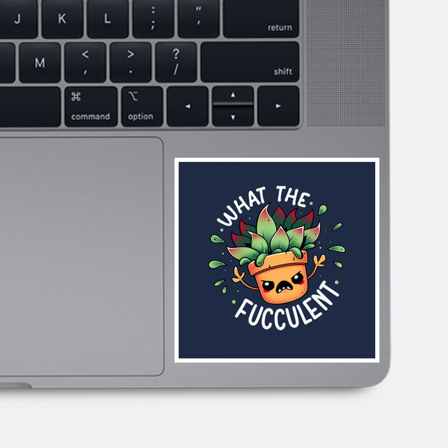 Raging Succulent-None-Glossy-Sticker-Snouleaf