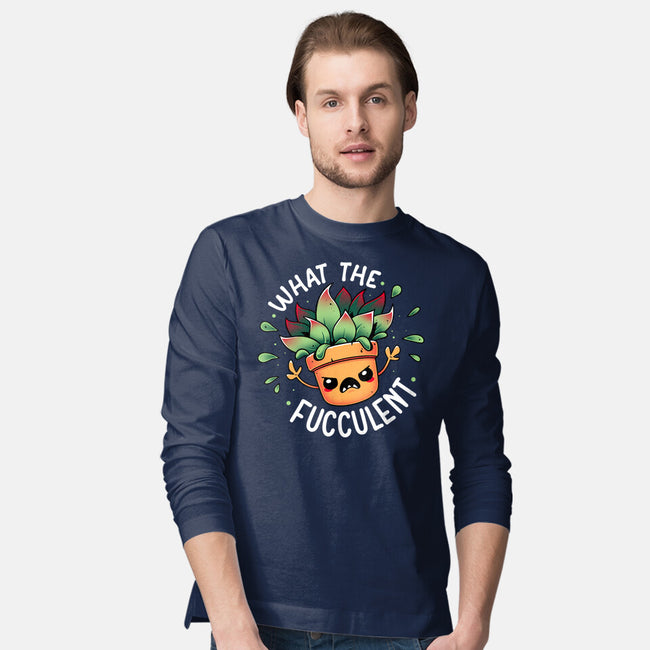 Raging Succulent-Mens-Long Sleeved-Tee-Snouleaf