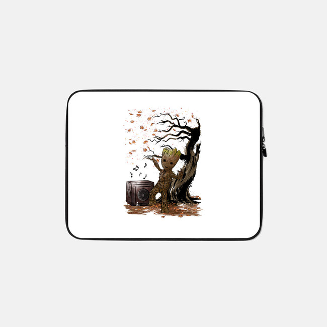 Autumn Dance-None-Zippered-Laptop Sleeve-DrMonekers