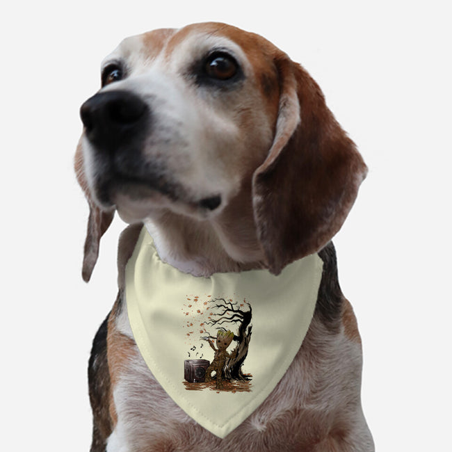 Autumn Dance-Dog-Adjustable-Pet Collar-DrMonekers