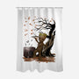 Autumn Dance-None-Polyester-Shower Curtain-DrMonekers