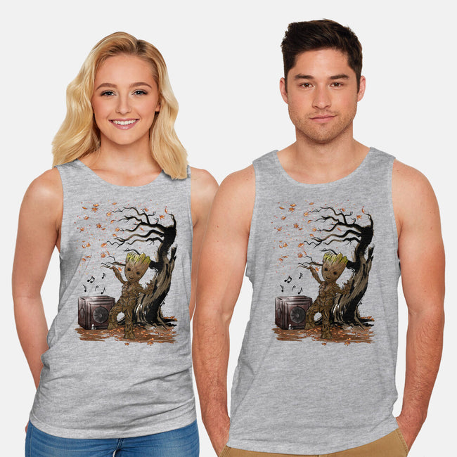 Autumn Dance-Unisex-Basic-Tank-DrMonekers