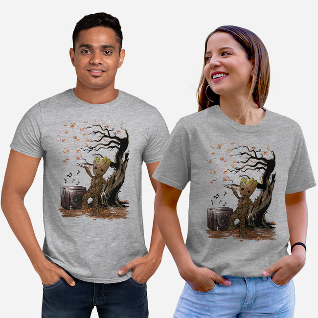 Autumn Dance-Unisex-Basic-Tee-DrMonekers