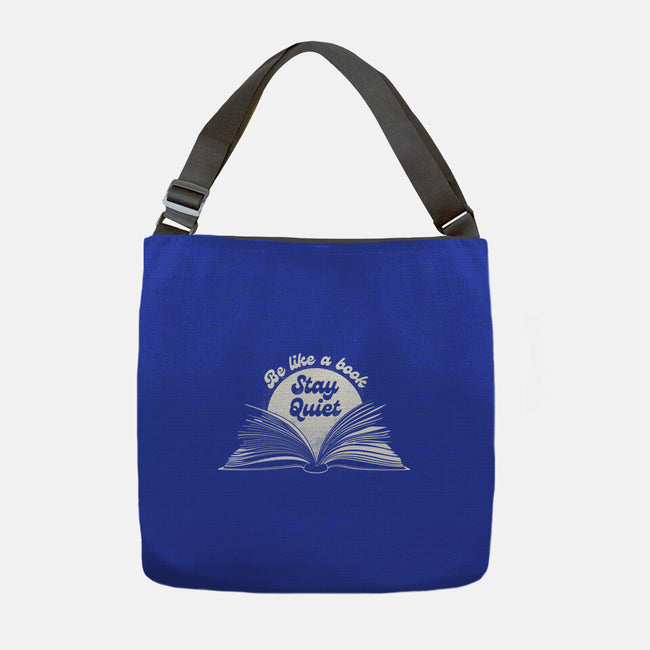 Be Like A Book-None-Adjustable Tote-Bag-rocketman_art