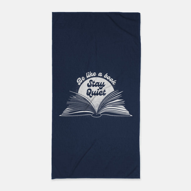 Be Like A Book-None-Beach-Towel-rocketman_art