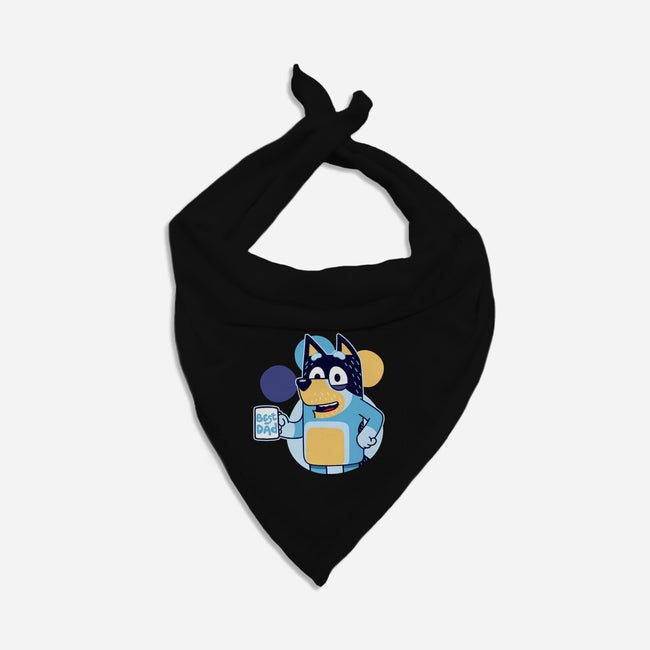 Blue Dad-Dog-Bandana-Pet Collar-Getsousa!