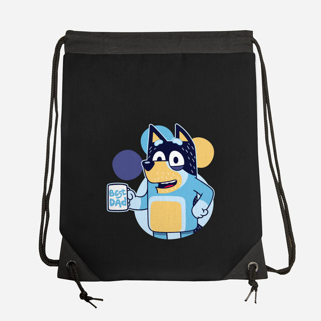 Blue Dad-None-Drawstring-Bag-Getsousa!