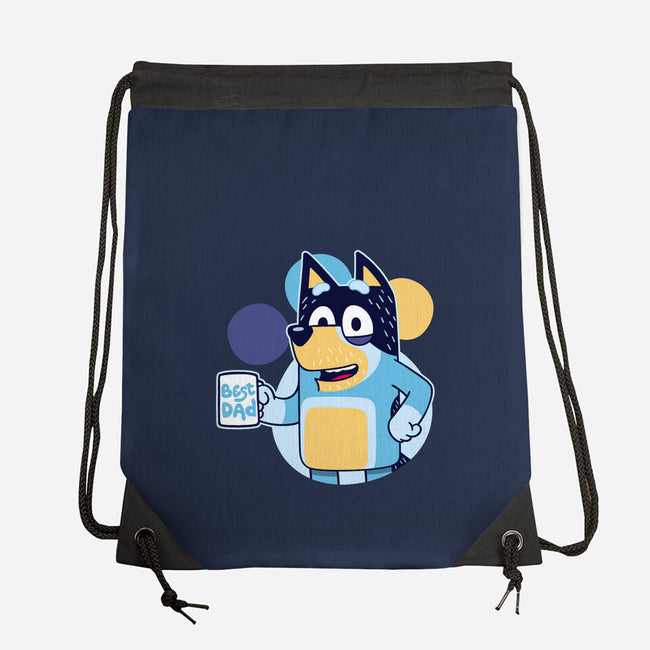 Blue Dad-None-Drawstring-Bag-Getsousa!