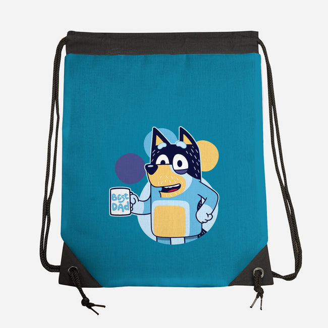 Blue Dad-None-Drawstring-Bag-Getsousa!