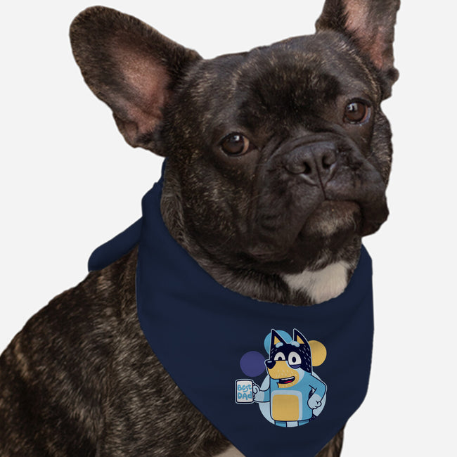 Blue Dad-Dog-Bandana-Pet Collar-Getsousa!