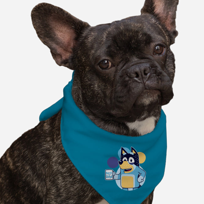 Blue Dad-Dog-Bandana-Pet Collar-Getsousa!