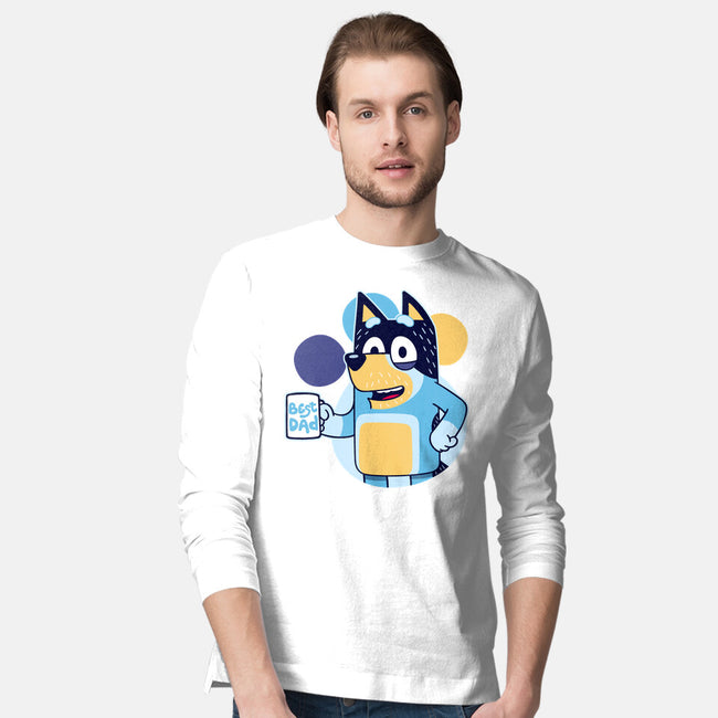 Blue Dad-Mens-Long Sleeved-Tee-Getsousa!