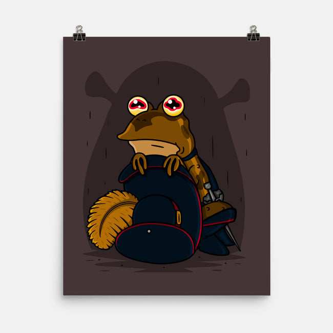 Toad In Boots-None-Matte-Poster-Raffiti