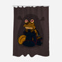 Toad In Boots-None-Polyester-Shower Curtain-Raffiti