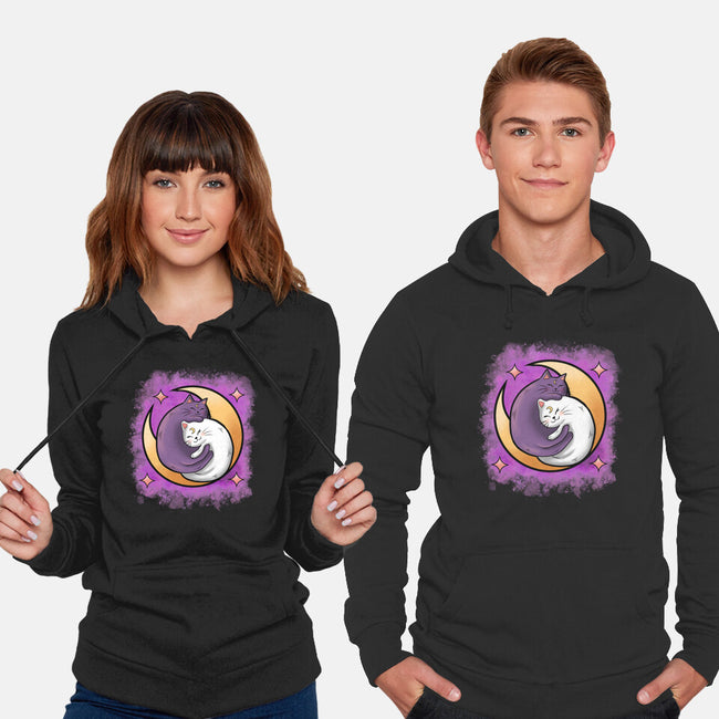 Love In The Moon-Unisex-Pullover-Sweatshirt-nickzzarto