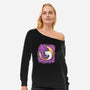 Love In The Moon-Womens-Off Shoulder-Sweatshirt-nickzzarto