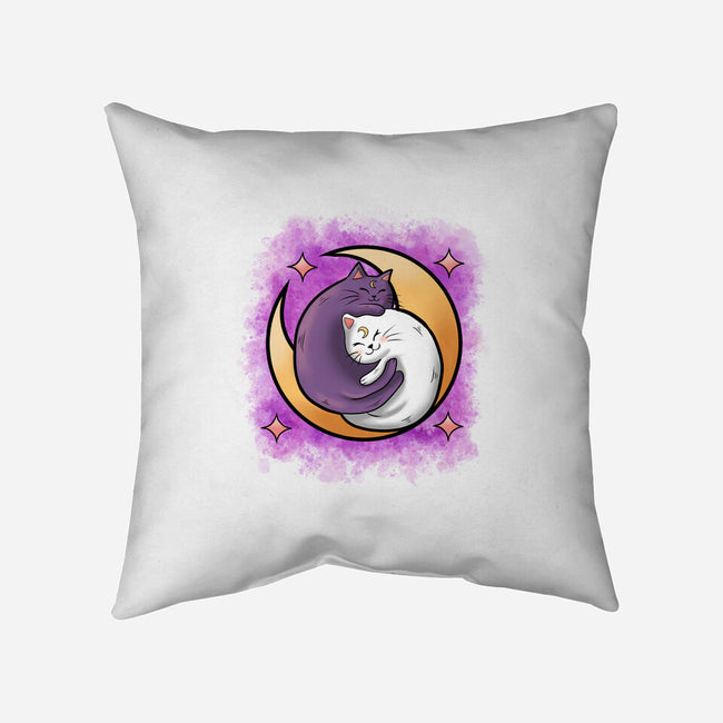 Love In The Moon-None-Non-Removable Cover w Insert-Throw Pillow-nickzzarto