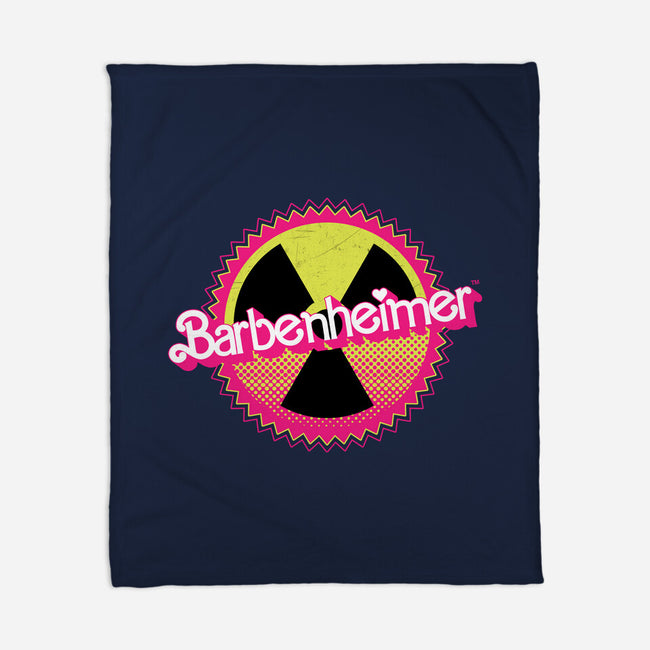 Barbenheimer Reactor-None-Fleece-Blanket-rocketman_art