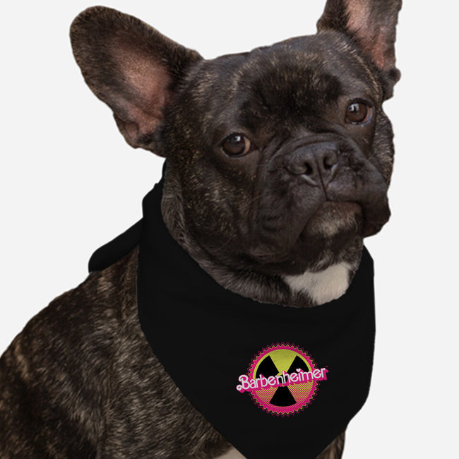 Barbenheimer Reactor-Dog-Bandana-Pet Collar-rocketman_art