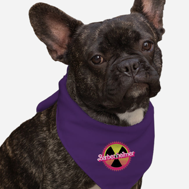 Barbenheimer Reactor-Dog-Bandana-Pet Collar-rocketman_art