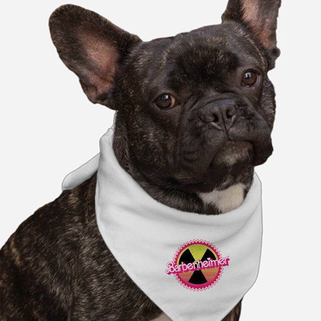 Barbenheimer Reactor-Dog-Bandana-Pet Collar-rocketman_art