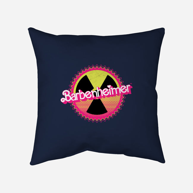 Barbenheimer Reactor-None-Non-Removable Cover w Insert-Throw Pillow-rocketman_art